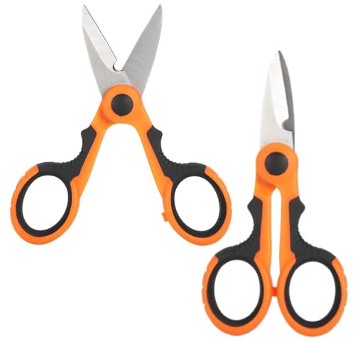 2 piezas Picsors de electricista, cizallas multifunción para cortar cables cable cortador conducto alambre aislado