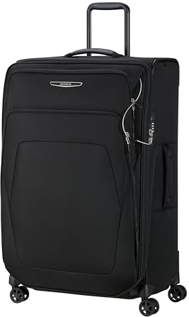 Samsonite Spark SNG Eco - Weichgepäck Koffer 79 cm Groß - Trolley Koffer mit 4 Rollen, TSA-Schloss, Leicht & Erweiterbar - Schwarz (Black)