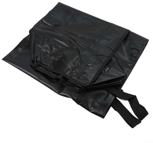 Lång förvaringsväska för yogamatta, golvfiltar, fotlampor och stativ – vikbar transportväska för utomhusaktiviteter och campingutrustning (svart 150 x 25 x 25 cm)
