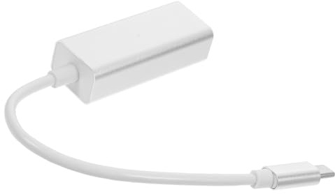NAMOARLY Adaptateur Ethernet USB-c vers Rj45 Compatible PC et Tablettes, Vitesse de Transmission Jusqu'à 5 GB/s, Matériau Abs, Connecteur Type-c Stable Couleur Aléatoire