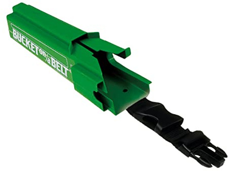 UNGER Bucket-on-a-Belt Classic, Green, Plastic, 1.5 liters