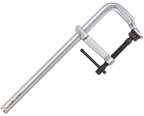 Wilton Heavy-Duty F-Clamp, 16 Opening, 4-3/4 Throat, 2660 Lbs. Clamping Force (GSM40)
