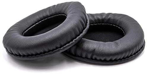 vhbw cuscinetti auricolari di ricambio compatibile con Pioneer HDJ-1000 cuffie, headset, poliuretano nero