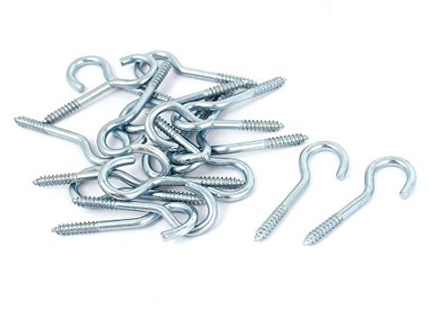 Aexit Jewelry Garden Vine Wire 3.5mm Thread Dia Eyelet Screw Eye Hook 19 PCS (8d9d9ba4c54ac91c03e4914215d1b438)