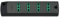 VIMAR FP00404 Presa mobile multipla 2P+T 16 A 250 V, con 4 uscite Bpresa SICURY standard italiano tipo P17/11, fornita senza cavo