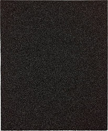 kwb Hoja de papel de lija impermeable de 230x280 mm de carburo de silicio de grano 1000, encolado de resina sintética de alta calidad y soporte impermeable para lijado fino de la carrocería