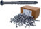 NAJDER Set di 200 viti per terrazzo 5x50 T25 in acciaio inox AISI 410 temprato, viti per legno Torx lunghe, per tavole, legno duro esotico, per esterni