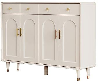 LIMKOO Schuhschrank für den Eingangsbereich Moderner Schuhschrank for das Wohnzimmer, Heimkorridor, Veranda, Schrank mit großem Fassungsvermögen, Spind, Vitrine Schuhschrank (Size : 140cm)