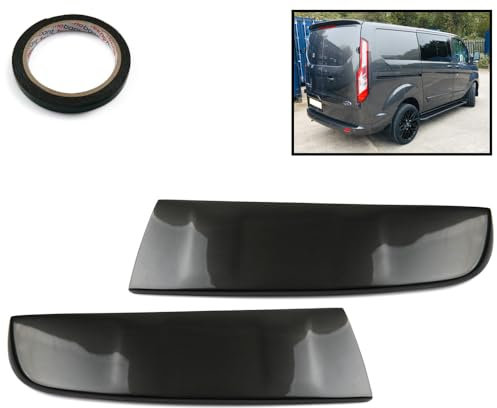 ROBUST Barn Door Rear Spoiler Painted Magnetic Grey for Ford Transit Custom 2012-2023