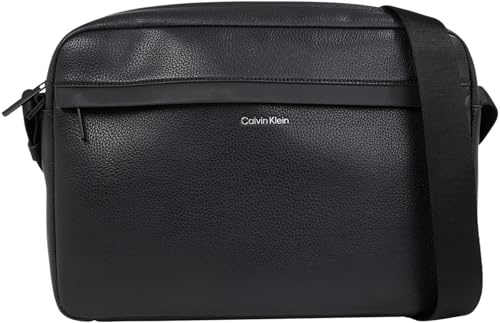 Calvin Klein Herren Umhängetasche Must Messenger Mittelgroß, Schwarz (Ck Black Pebble), Einheitsgröße