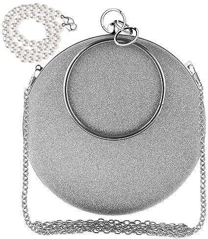 Holibanna Abendessen Tasche Damenhandtasche Party-clutch-geldbörsen Abendtasche Damen Kuriertasche Für Damen Kupplung Braut- Gürteltasche Schulterriemen Pu-leder Bankett