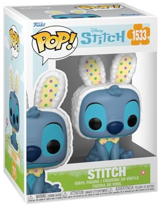 Funko Pop Disney: Easter - Stitch - Lilo and Stitch - Collectable Vinyl Figure - Gift Idea - Official Merchandise - Toys for Kids & Adults - Cartoon/Animation Fans - Model Figure for Collectors