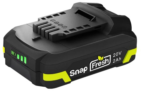 SnapFresh Batería de 20 V 2,0 Ah Solo Disponible con la Herramienta SnapFresh 20V, Carga Rapida (BBT-DC20A)