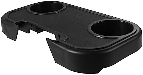 KONTONTY Bandeja Portavasos para Bebidas Resistente Tamaño 4 Plástico Portátil Multifuncional para Silla Tumbona Hogar y Exterior Ligera Práctica
