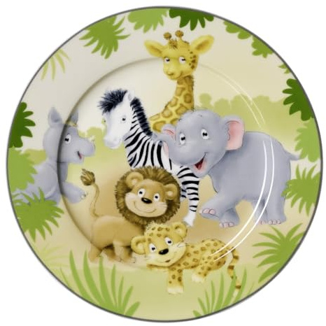 Ritzenhoff & Breker Kindergeschirr Afrikatiere Variante: Teller 19 cm Afrikatiere