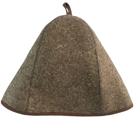 Generisch Anglerhut Damen Fell Saunahut Badekappe Haarpflege Trockenes Haar Lässiger Stil Geeignet Für Badezimmerhüte Fischerhut Binden Jungen (Brown, One Size)