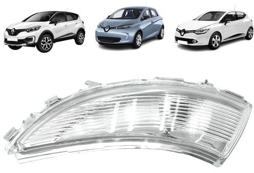 STARKIT PERFORMANCE Clignotant rétroviseur compatible pour Clio 4, Captur et Zoé. Répétiteur clignotant. AVANT GAUCHE (conducteur). 261659450R