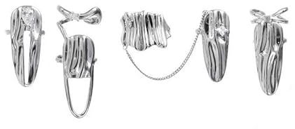 10 anillos de uñas para mujer, apertura ajustable, accesorios para decoración de uñas, clavo con punta de dedo, juego de anillo para mujer, el regalo ideal, One Size, De