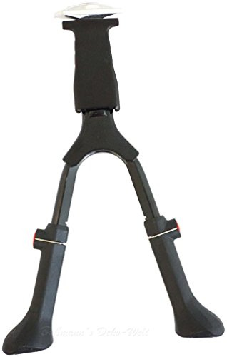 Zweibein-Ständer 26-28 höhenverstellbar Alu schwarz, Zweibeinständer Fahrrad Ständer