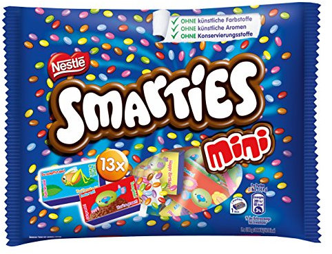 Nestlé Smarties Mini 5er Pack, (5 x 187 g)