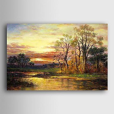 Dipinti a mano olio pittura di paesaggio 1211-LS0184