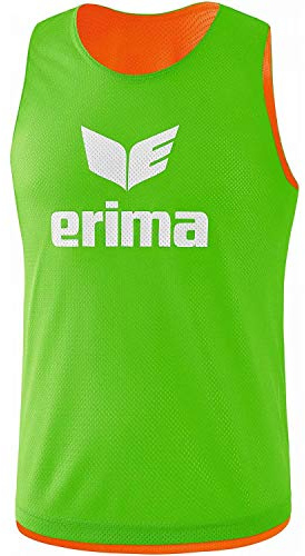 Erima Unisex Erwachsene Wende- Markierungshemd (3242002), orange/Green, L