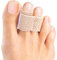 Welnove 6Pcs Hammer Toe Straightener, Hammer Toe Splints, Toe Cushioned Bandages for Correcting Hammer Toes, Broken Toes, Crooked Toes & Overlapping Toe