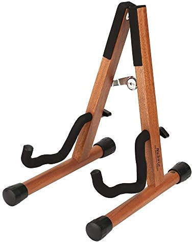 Neboic Ukulele Ständer, Geigenständer mit Bogenhalter, Mandolinenständer, E-Gitarrenständer, Faltbarer A -Ständer für 21/23/26 Ukulele, Violine, Mandoline und Elektrische Gitarre