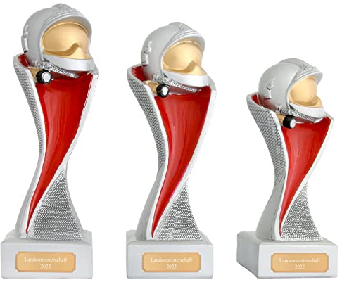 Druckspezialist Feuerwehr Pokal Pokalset Metz Trophäe mit Gravur