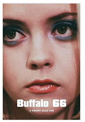 EDSC Poster cinematografico Buffalo '66 su tela, decorazione da parete, per soggiorno, camera da letto, senza cornice: 30 x 45 cm