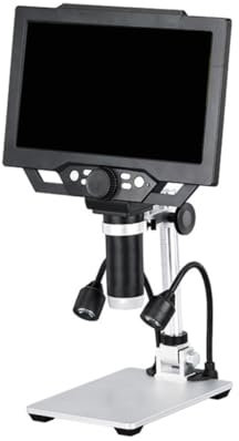 USB Mikroskop Schwarz mit 9-Zoll LCD 12mp 1-1600-fach