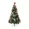 Kasaviva, Albero di Natale Artificiale Cervino (senza addobbi), per Ambiente Natalizio, Decora il Natale in Casa, montaggio semplice e veloce (1, Verde, 90cm)