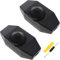 Acmerota Interruptor regulador de intensidad LED de 3 A, interruptor regulable de forma infinita para bombillas LED regulables, interruptor regulador de intensidad LED silencioso de 220 V y 15-60 W