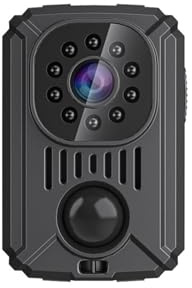 Cámara DV portátil MD31 Mini PIR cámara de vídeo corporal Clip trasero fotografía DV cámara inteligente HD 1080P grabadora activada por movimiento pequeña for cámara de niñera de coche(Camera with 32G