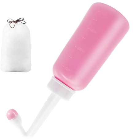 Bidet mobile pour la puerpéralité, douche intime portable 350 ml, douche intime et fesses, bidet mobile pour le lit de la semaine, douche intime, hygiène intime pour le lit hebdomadaire et l'hôpital