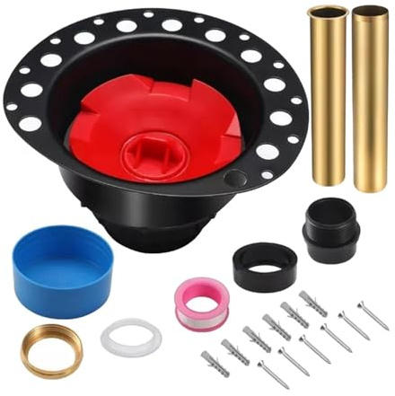 CreatoHundreds Kit de Desagüe para Bañera Independiente Itd35 Kit de Desagüe para Bañera Independiente con Adaptador Y Tubo de para Bañeras Independientes