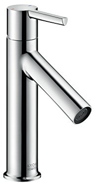 AXOR 10001000 Starck Basin Mixer 100 with pop-up Waste, Chrome