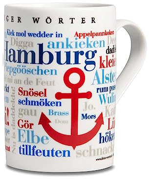 Deine Wörter Kaffeebecher Hamburger