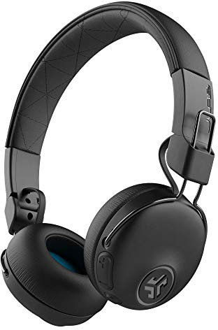 JLab Studio Noise Cancelling Headphones, Wireless Headphones with EQ3 Custom Sound and 34+ Hour Bluetooth 5 Playtime, 28+ Hour Active Noise Cancelling Playtime, Black