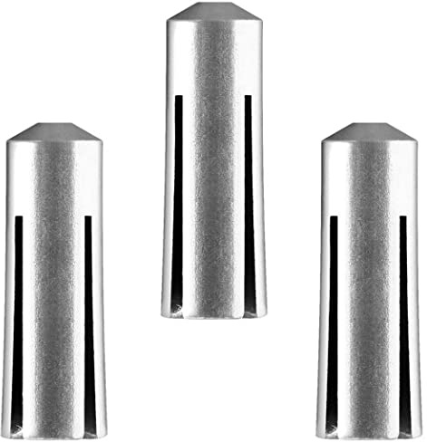 THOR-DARTS Flight Protector dart i aluminium i 10 färger flygskydd, flygskydd, silver flygande savers, Flight Saver silver, flygskydd dart, flygskydd (3 set (9 stycken), silver)