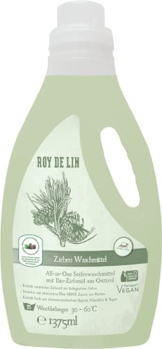 ROY DE LIN - Waschmittel flüssig 1.375 mlirbel oder Almwiese (Zirbel)