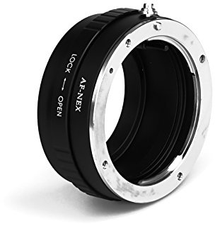 AF-NEX objektivadapter kompatibel med Sony AF-objektiv kompatibla med Sony NEX-kamera-adapter