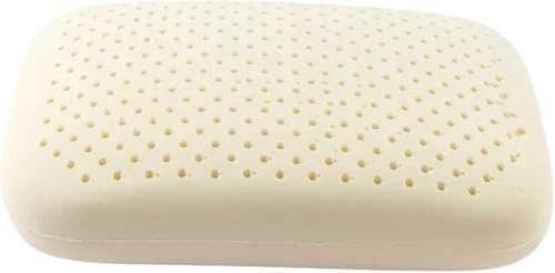 SOLBUM Latex Pillow 37CM Portable Natural Latex Pillows Neck Protect Nap Office Lunch Break Sleep Pillow For Trip Travel Relax Rest Spine Alignment Pillow