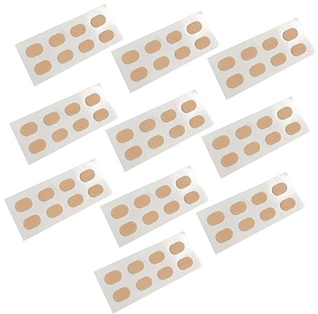 KOMBIUDA 80stücke Bequeme Nasenpads Für Brillen Nicht Rutschend Brillen-nasenpads Brillenzubehör