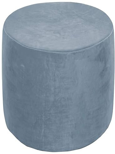 Hockerbezug Quadratisch 35x35/40x40/60x60 Fußhocker Bezug Ottomane Rund Schonbezug Stretch Husse für Fußhocker Ottomanischer Hocker-Bezug Überzug Hocker Protector Waschbar(#19,Diameter:55cm)