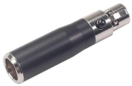 Suammiitstrieadea Adattatore audio da XLR a 3 pin maschio a XLR femmina a 4 pin per microfono