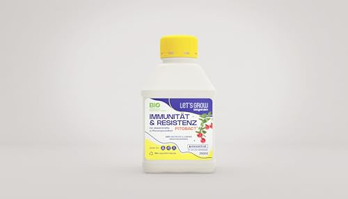 Let’s Grow Bio® Fitobact® Immunität & Resistenz – Bodenbakterien-Konzentrat für starke Pflanzenimmunität – Ideal für Garten, Gemüse, Zierpflanzen, Obst & Weinbau – 250 ml