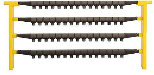 Bienenzucht Queen Cell Cup Halter Rahmen Bar Set, Queen Cell Kit für Imkerei, leichter Königin -Aufzuchtrahmen und für einen effizienten Bienenanbau, ideal für Imkere