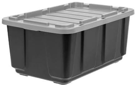 Solent Plastics 102 Litre Weatherproof Heavy Duty Superbox Tote Tough Box for DIY, Tools, Events, Removals
