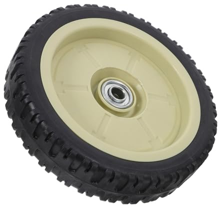 HEMOTON Ruedas de Cortacésped de Repuesto Accesorio para Cortacésped Rueda para Tractor de Jardín y Mantenimiento de Césped